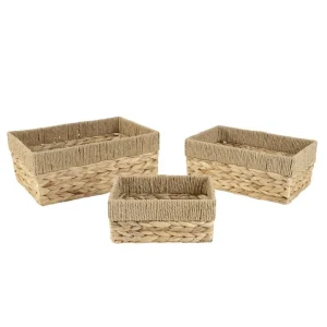 CESTA HOJA TRENZADA