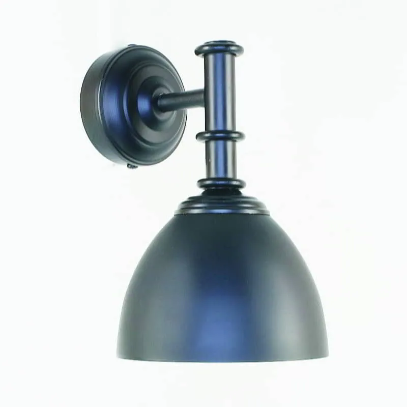 Lámparas mesita de noche estilo industrial tulipa hierro AP1M00-TLP15 - Imagen 2