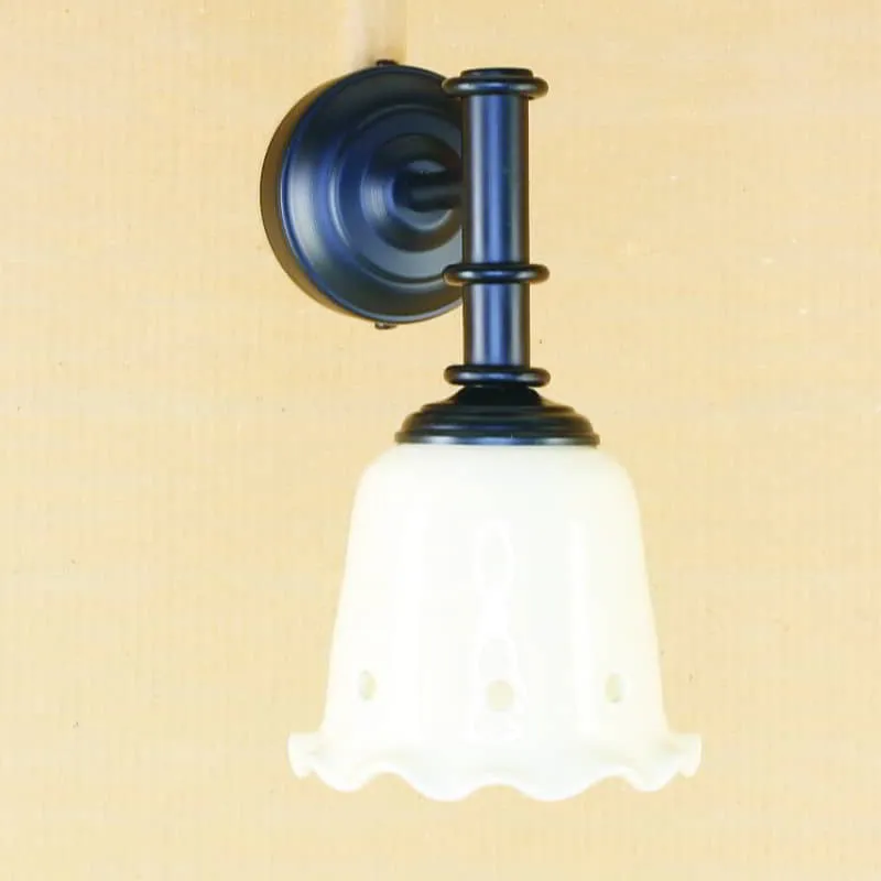 Lámparas mesita de noche vintage rústico tulipa cerámica AP1M00-TLPC1 - Imagen 4