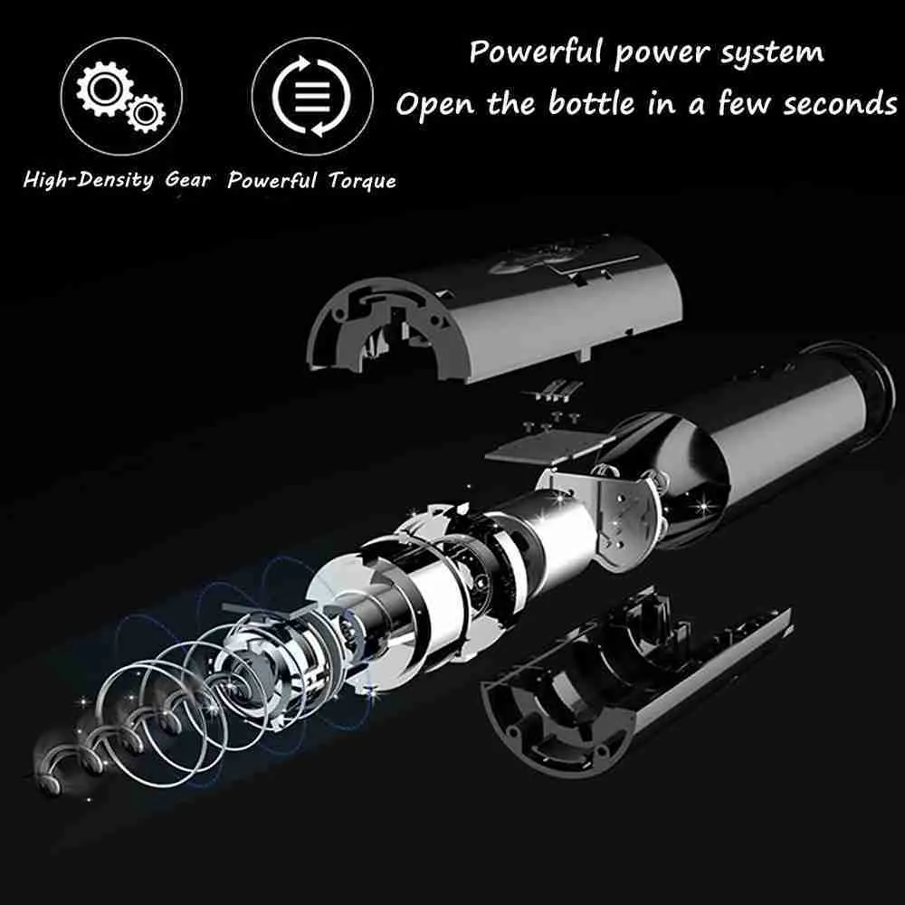 Sacacorchos Eléctrico Automático con Cortacápsulas - Imagen 5